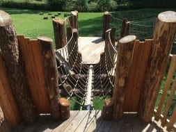 Jungle Rope Bridge